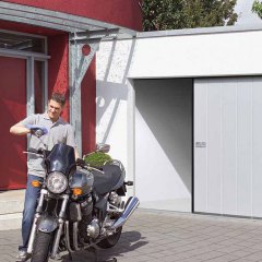 Side Sliding Garage Doors