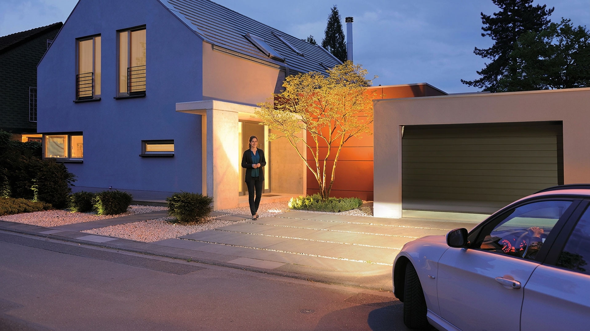 How to choose a garage door for a short driveway
