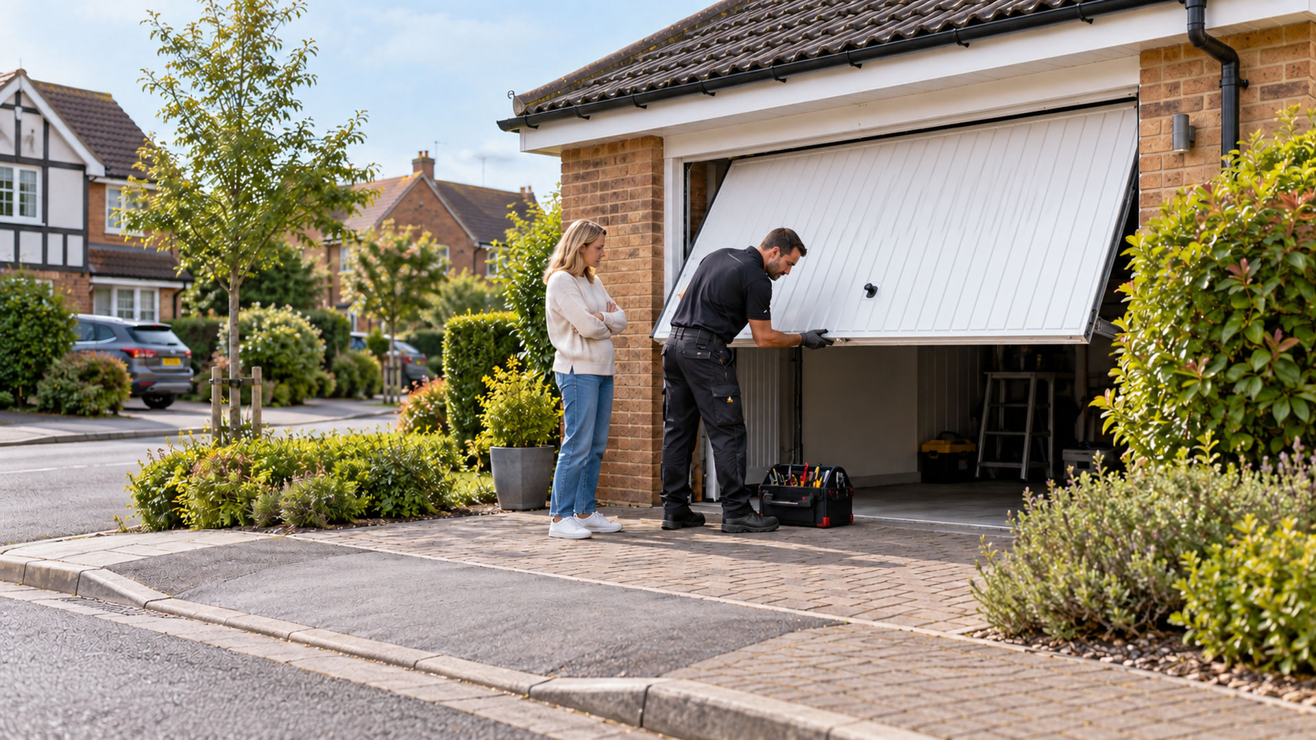 Garage doors and garage door repairs for Ashbourne